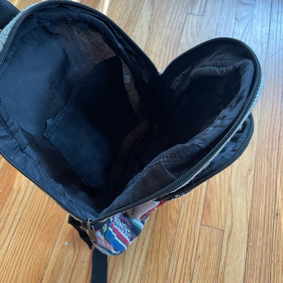 Himalayan Hemp mushroom mini backpack - Picture 3 of 4